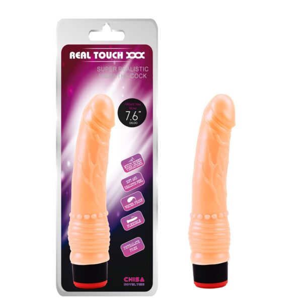 7.6” Vibe Cock Flesh