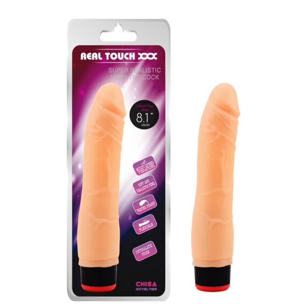 8.1” Vibe Cock Flesh