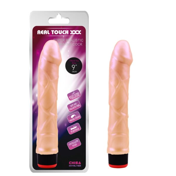 9” Vibe Cock Flesh