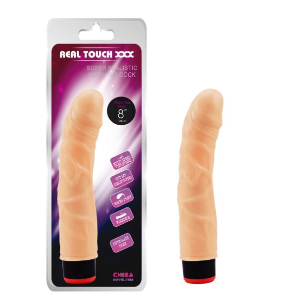 8” Vibe Cock Flesh