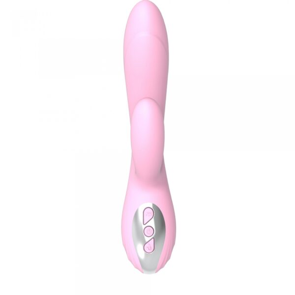 Wibrator Joker Heating Double Vibrating Massage Stick  Pink