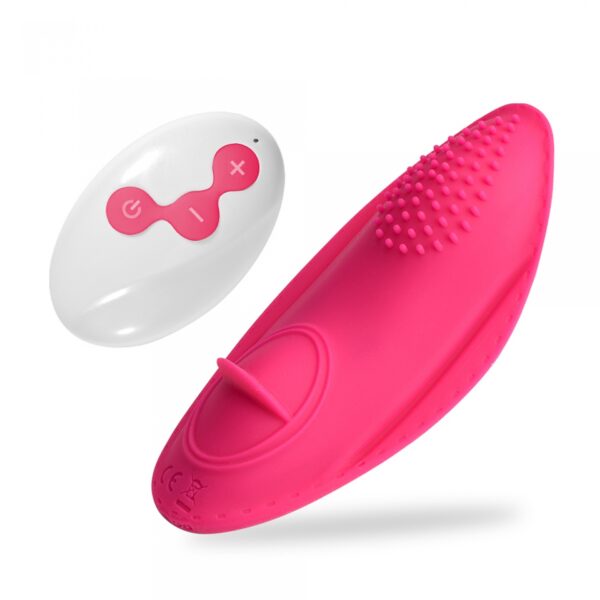 Wibrator Strap on Vibrator 01  Red