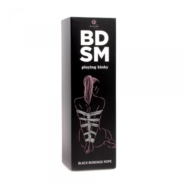 Wiązania Black Bondage Rope BDSM