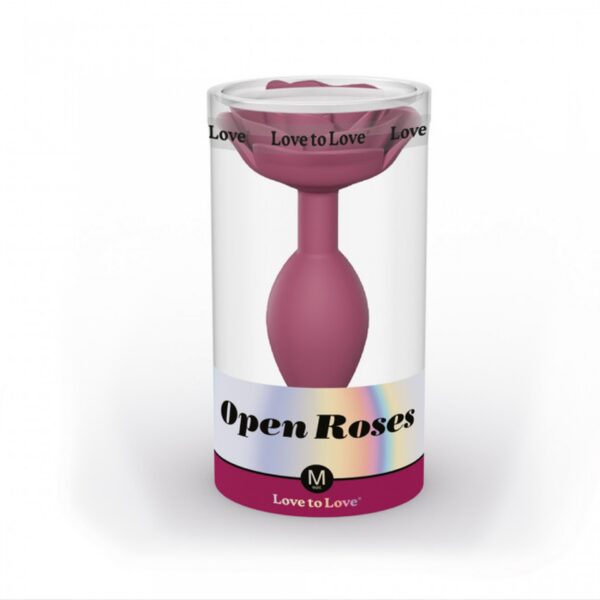 OPEN ROSES M SIZE   PLUM STAR