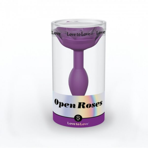 OPEN ROSES S SIZE   PURPLE RAIN