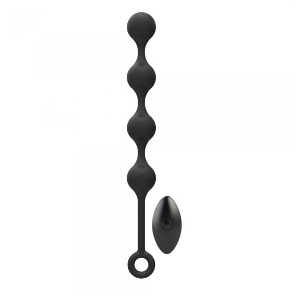 Nexus   Quattro Remote Control Vibrating Pleasure Beads Black
