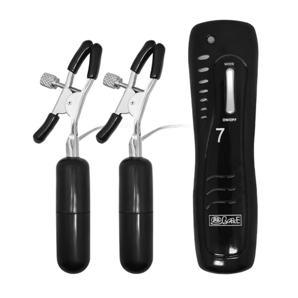 BAILE  Nipple Clamps, 7 vibration functions