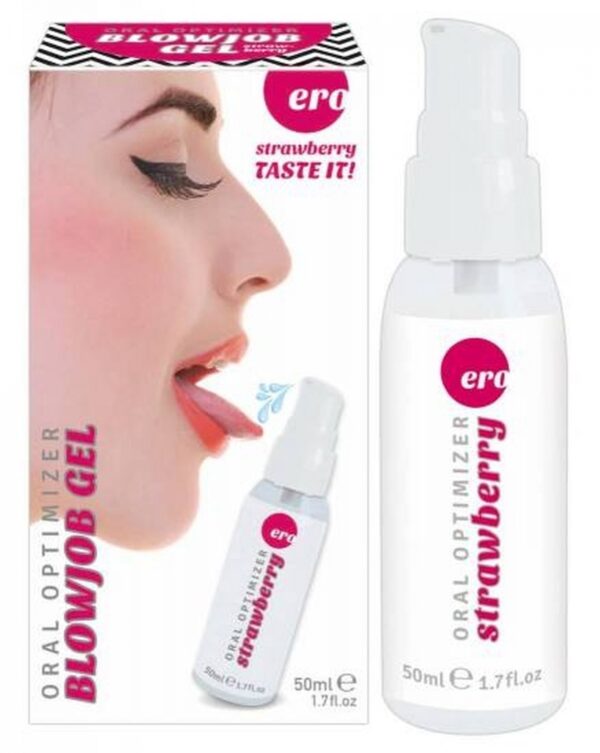 Żel/sprej HOT Oral Optimizer Blowjob Gel Strawberry 50ml.
