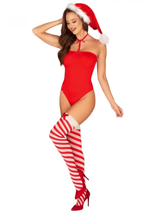 Bielizna Kissmas body czerwone    XS/S