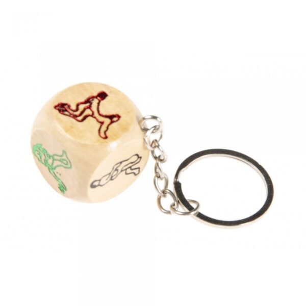 Zabawka Key Chain Sex Dice Display 1pc