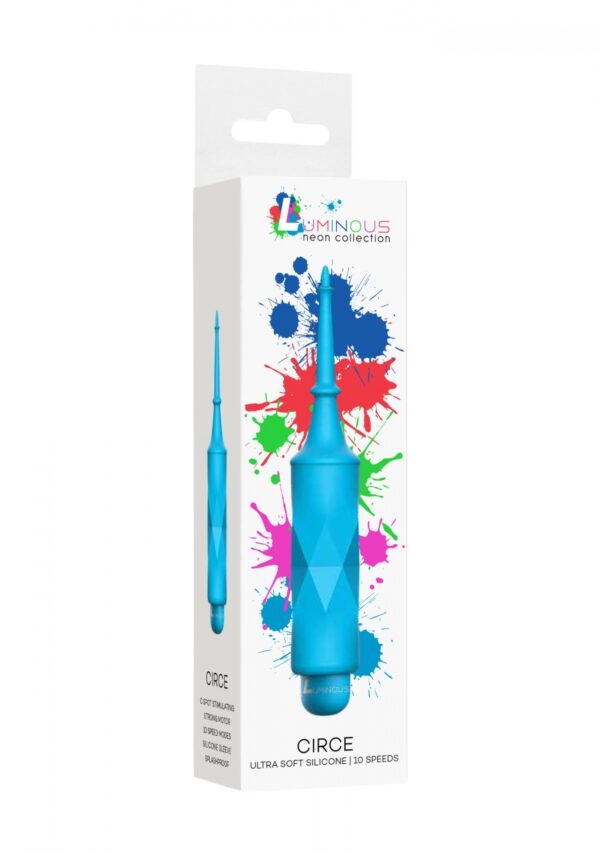 Circe   ABS Bullet With Sleeve   10 Speeds   Turqiose