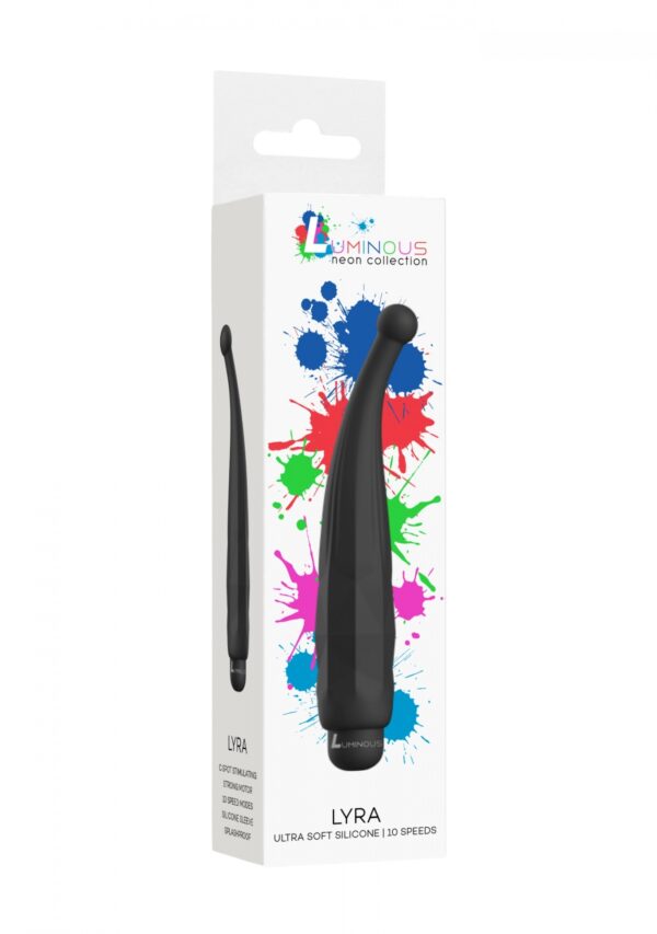 Lyra   ABS Bullet With Sleeve   10 Speeds   Black