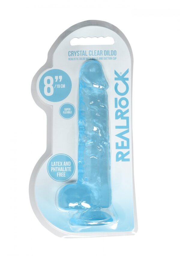 Realistic Dildo with Balls   8/ 21 cm