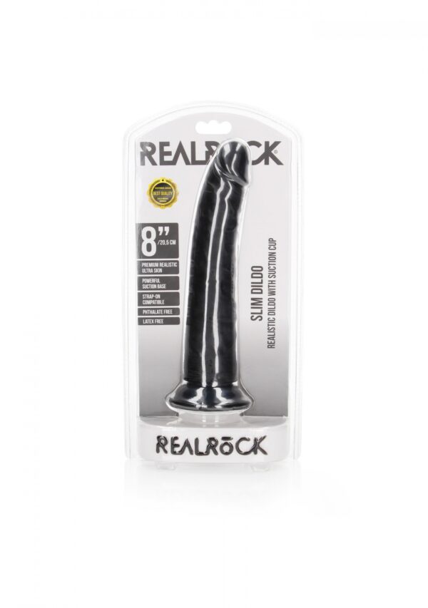 Slim Realistic Dildo with Suction Cup   8/ 20,5 cm