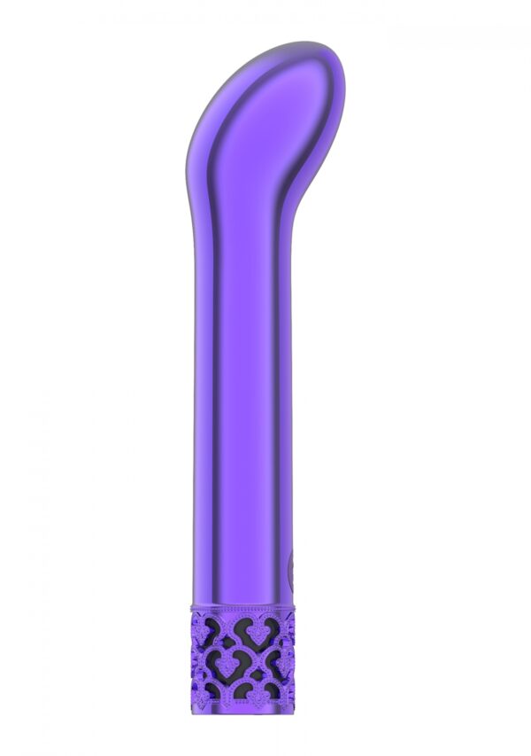 Jewel   Rechargeable ABS Bullet   Purple
