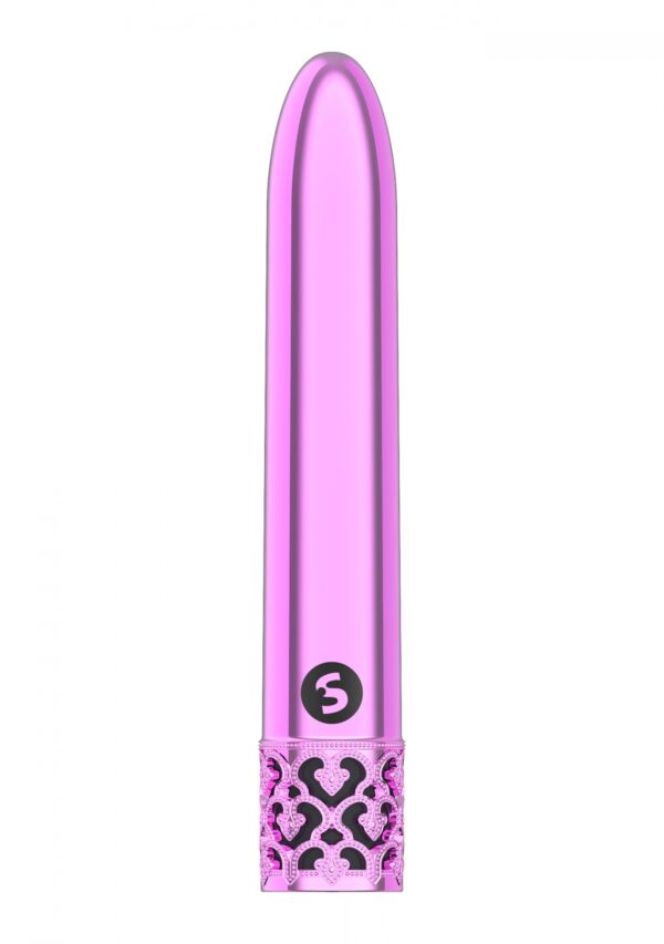 Shiny   Rechargeable ABS Bullet   Pink