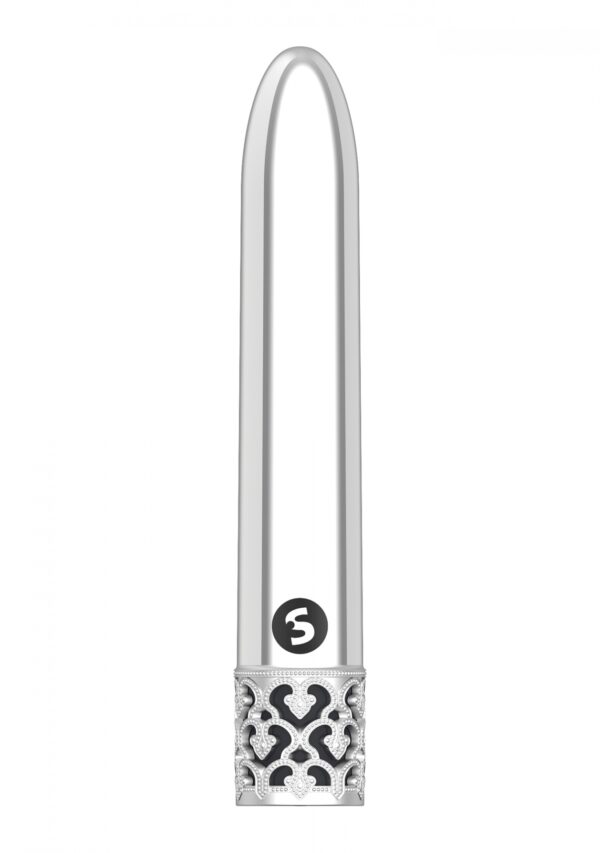 Shiny   Rechargeable ABS Bullet   Silver
