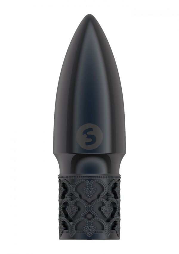 Glitter   Rechargeable ABS Bullet   Gunmetal