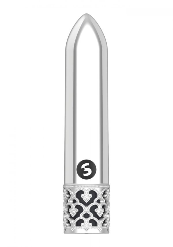 Glitz   Rechargeable ABS Bullet   Silver