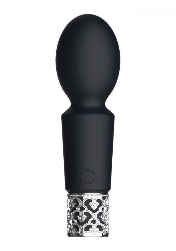 Brilliant   Rechargeable Silicone Bullet   Black