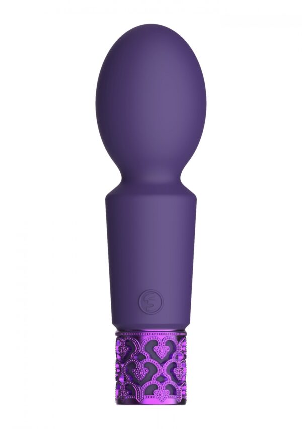Brilliant   Rechargeable Silicone Bullet   Purple