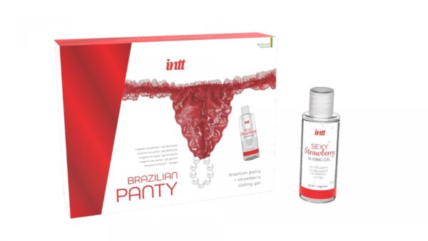 Zestaw BRAZILIAN PANTY RED