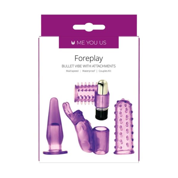 Zestaw   Me You Us 4 Play Couples Kit Purple