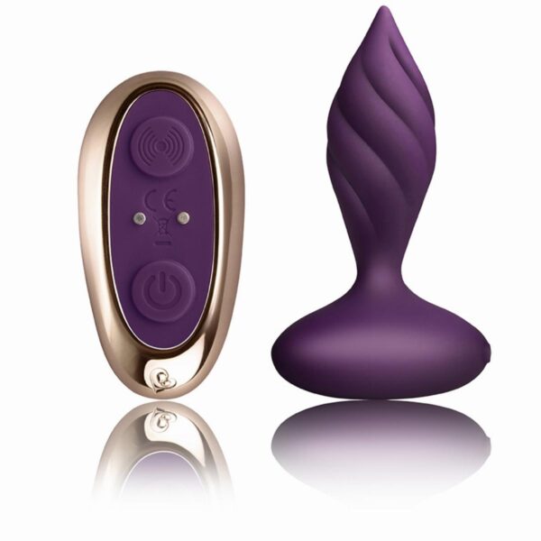 Rocks Off   Petite Sensations Desire Vibrating Anal Plug   Purple