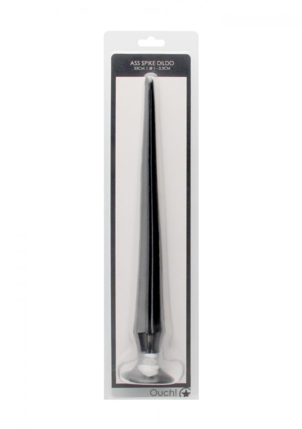 Ass Spike Dildo   33 cm   Black