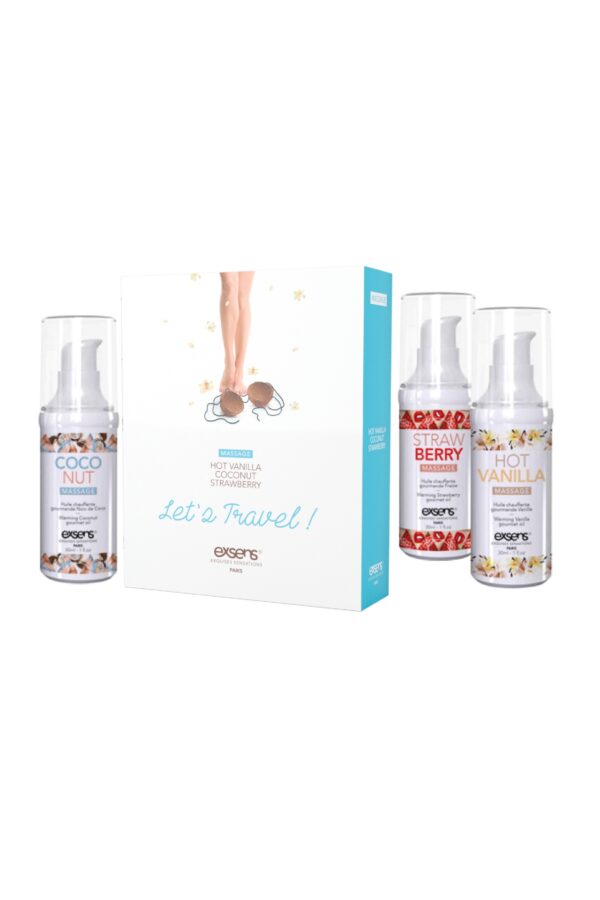 EXSENS GIFT SET LETS TRAVEL! 3 x 30ML
