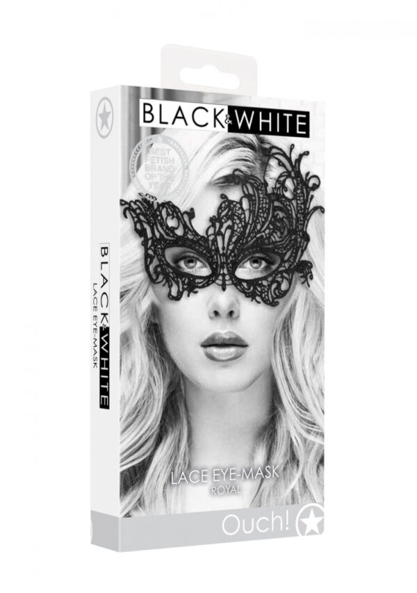 Lace Eye Mask   Royal