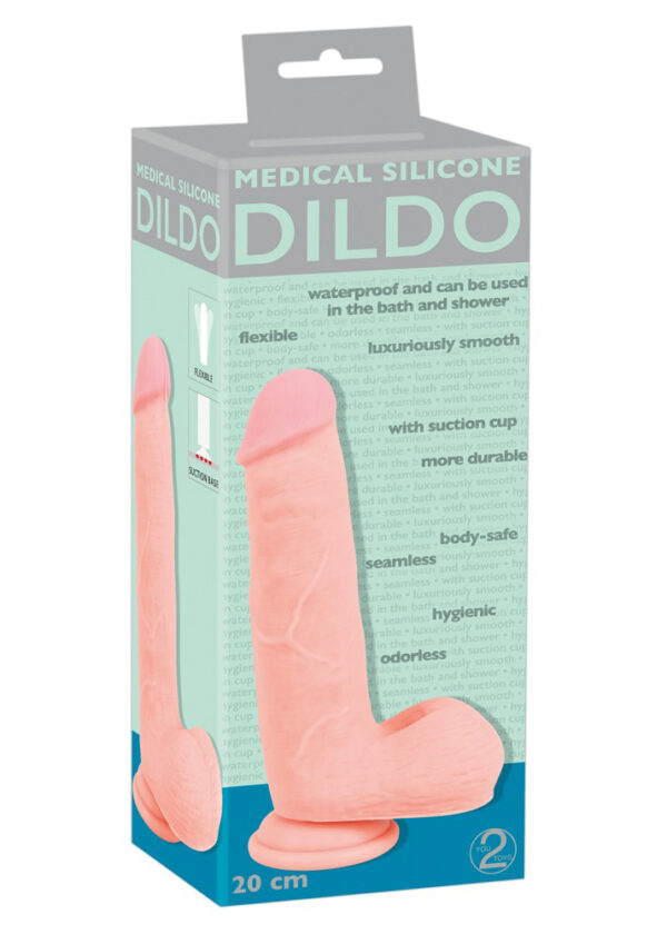 Medical Silicone Dildo 20 cm