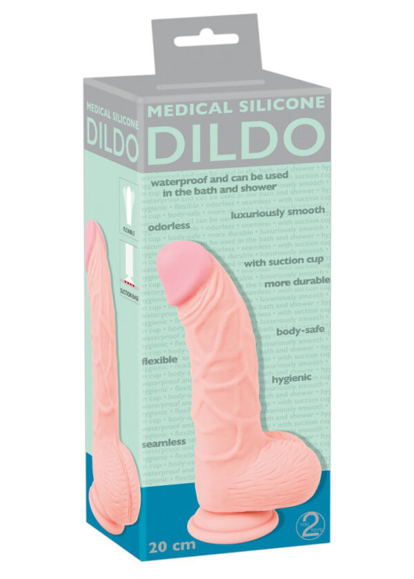 Medical Silicone Dildo 20 cm