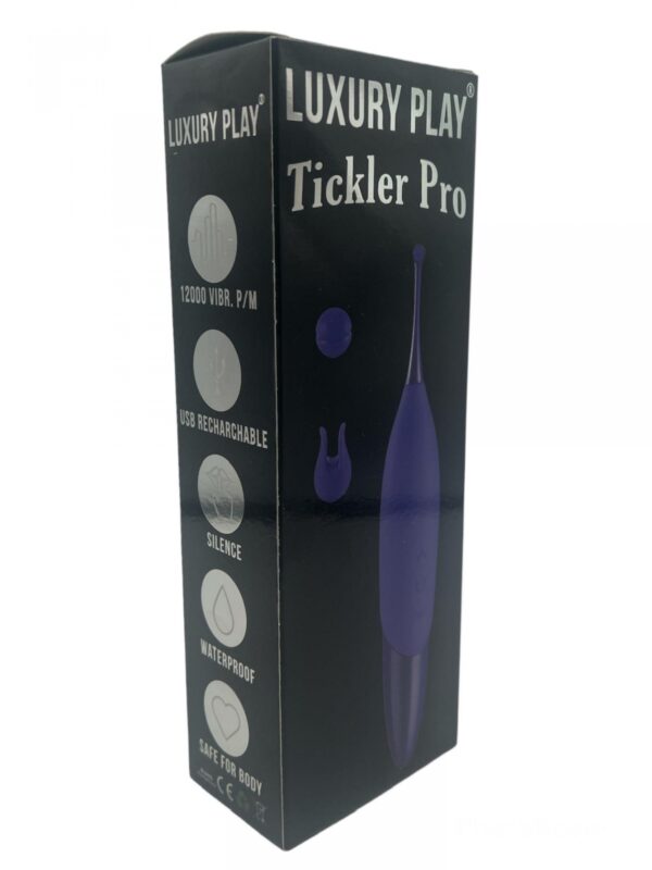 Luxury Play High Frequency Tickler Clitoris and G Spot Vibrator – Rechargeable