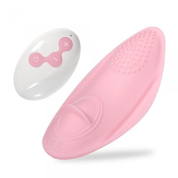 Wibrator Strap on Vibrator 01  Pink