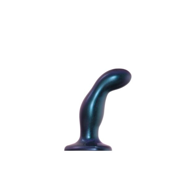 DILDO PLUG SNAKY BLEU METALLIC   M