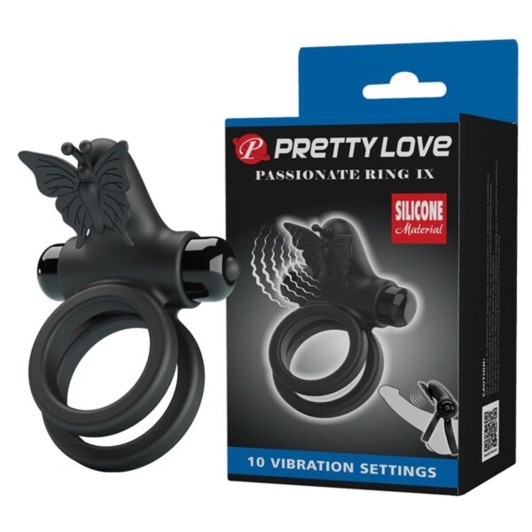 PRETTE LOVE   PASSIONATE RING IX, 10 vibration functions