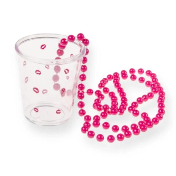 Kinky Pleasure   Shot Glass Neckless Lips