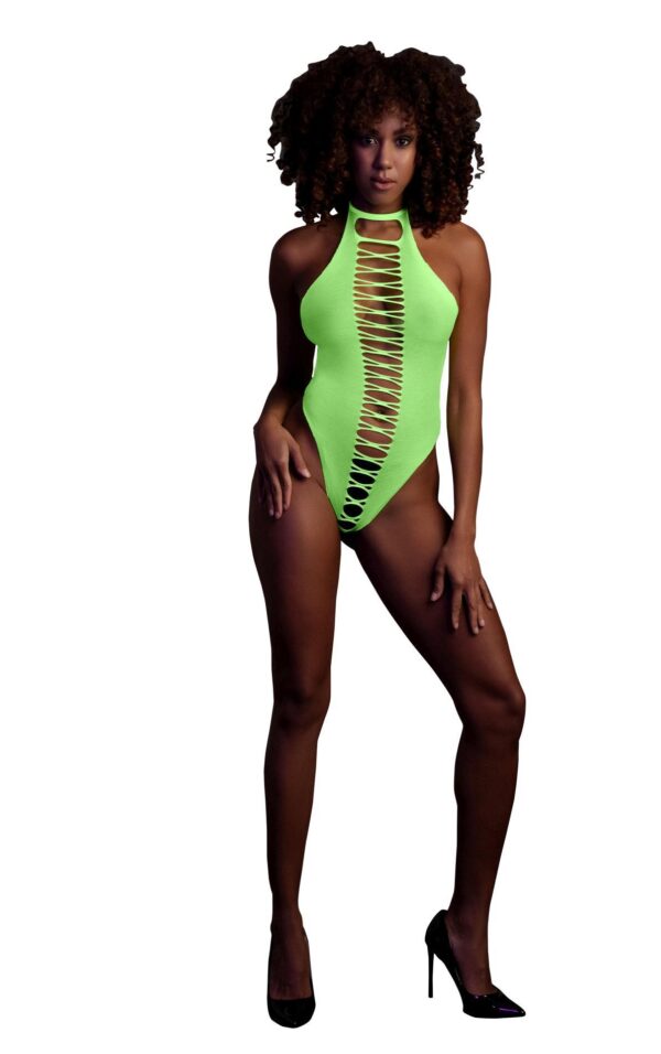 High Cut Body   Neon Green   XS/XL