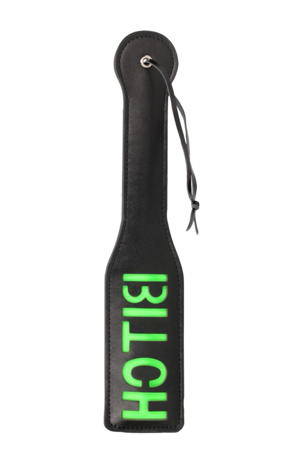 Bitch Paddle   Glow in the Dark   Black/Neon Green