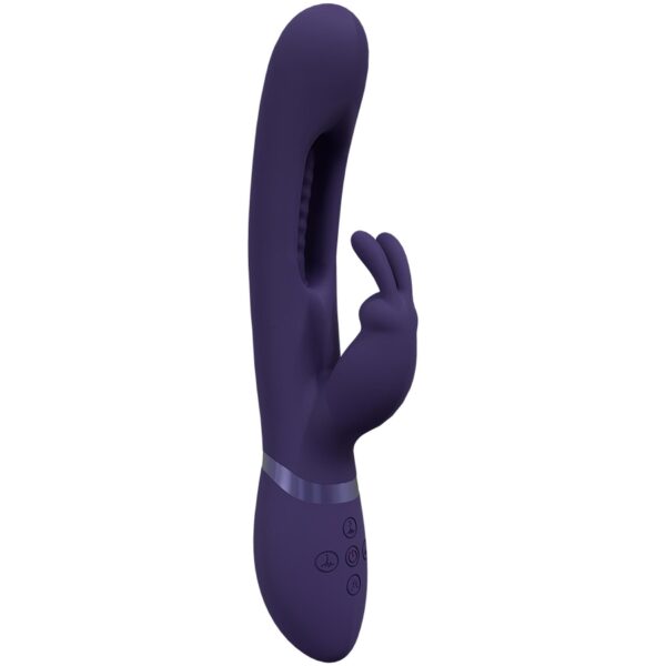 Mika   Triple Rabbit with G Spot Flapping   Purple