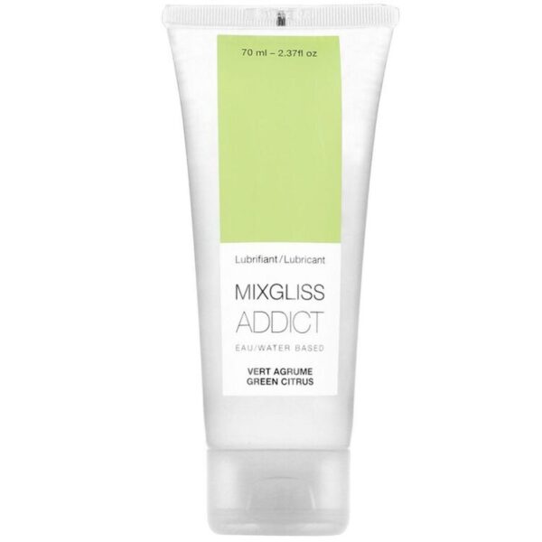 WATER BASED MIXGLISS   ADDICT GREEN CITRUS 70 ML