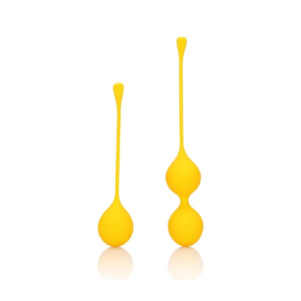 Silicone Kegel Balls Training Set   Carambola
