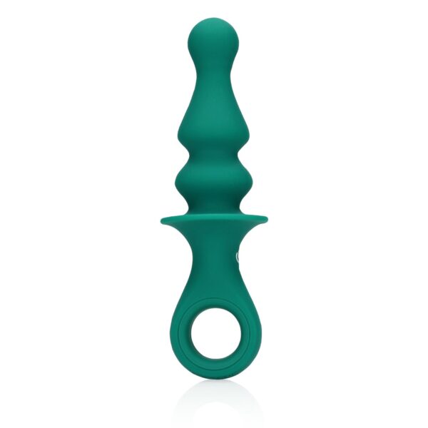 Pawn Shaped Anal Vibrator   Peacock Plume