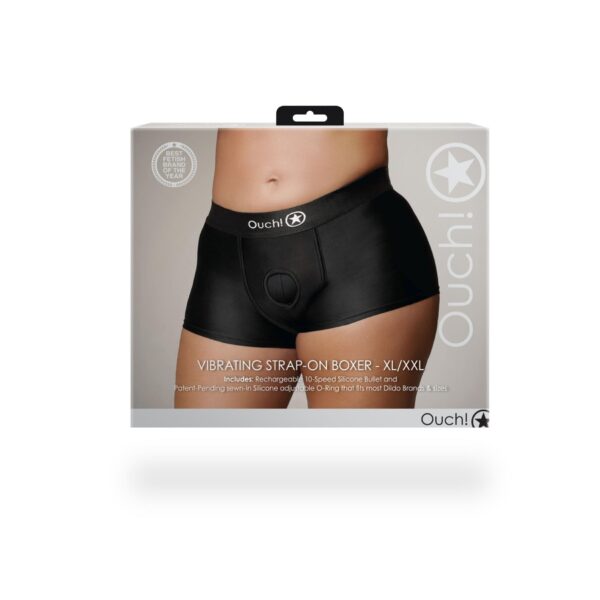 Vibrating Strap on Boxer   XL/XXL