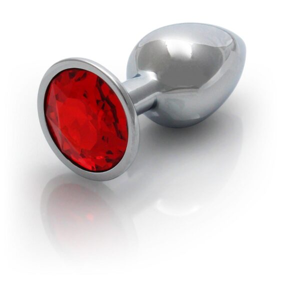 Round Gem Butt Plug   Small