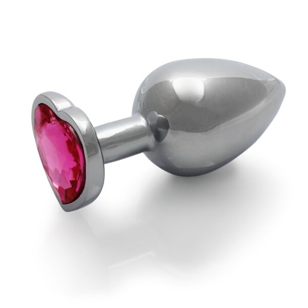 Heart Gem Butt Plug   Large