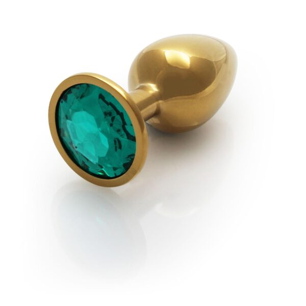 Round Gem Butt Plug   Small