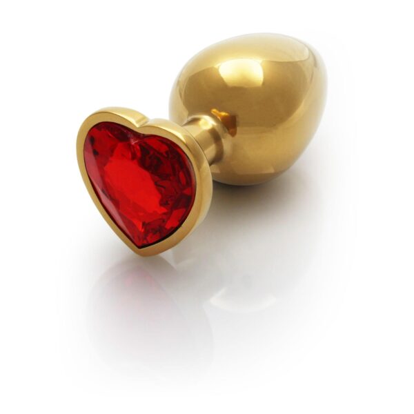 Heart Gem Butt Plug   Medium