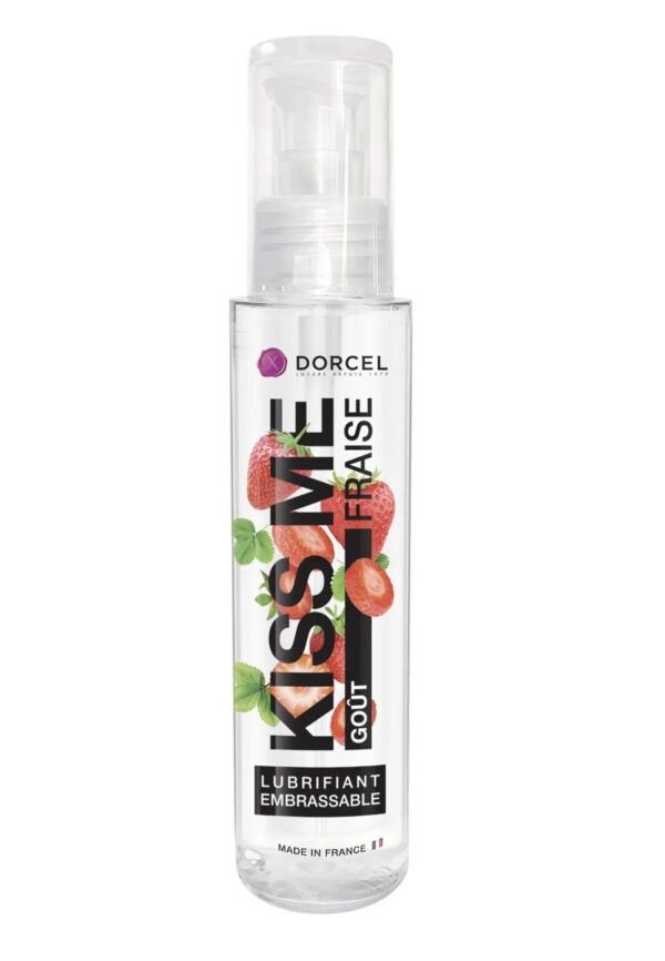 LUBRIFIANT KISS FRAISE 100 ml